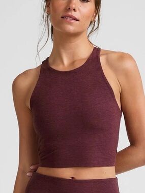 Beyond Yoga size small cropped refocus tank